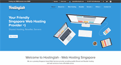 Desktop Screenshot of hostinglah.com